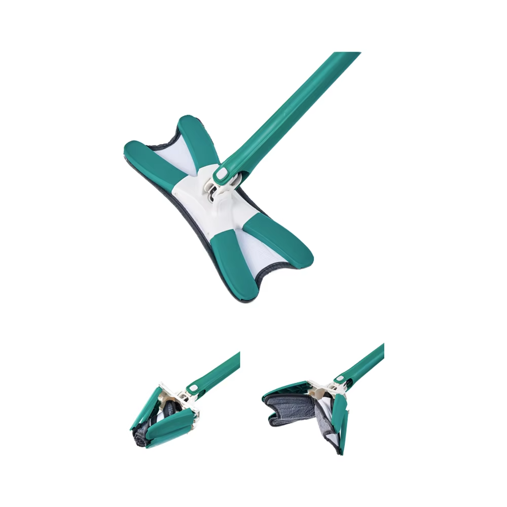 Smart Home Cleaning Combo: X-Shape Self-Wringing Mop & Extendable Microfiber Duster - Image 5