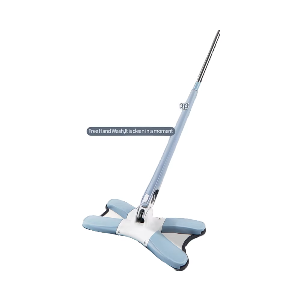 Smart Home Cleaning Combo: X-Shape Self-Wringing Mop & Extendable Microfiber Duster - Image 3